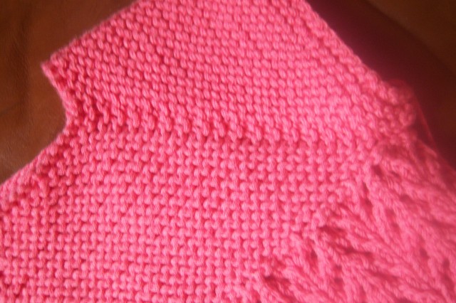Sleeve detail sets this apart from any other 'February' sweater.